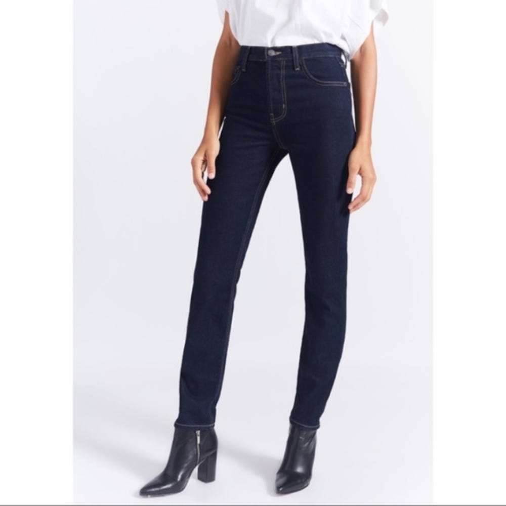 NWT Current/ Elliott The Stovepipe Jeans in Hearst